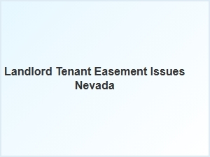 Landlord Tenant Easement Issues Nevada